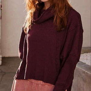 EUC Free People Juicy Long Sleeve Thermal Top Sz Medium $88